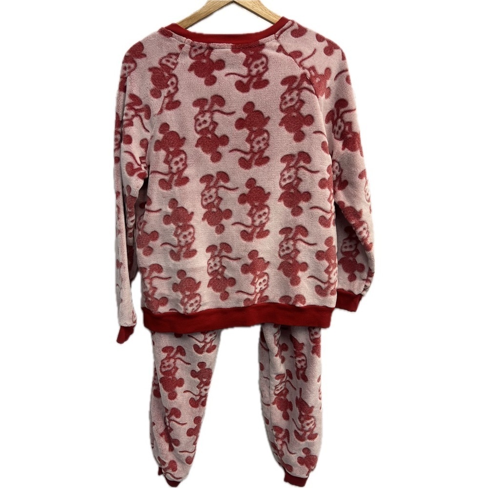 Disney Mickey Mouse Women’s 2 Piece Plush Lounge Set Size L - Picture 5 of 14
